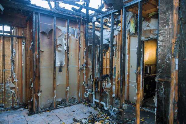 Professional Fire Damage Removal technician working in Tigerville, SC